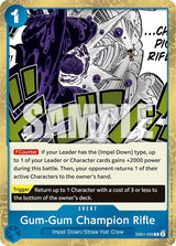 Gum-Gum Champion Rifle - One Piece Card Game