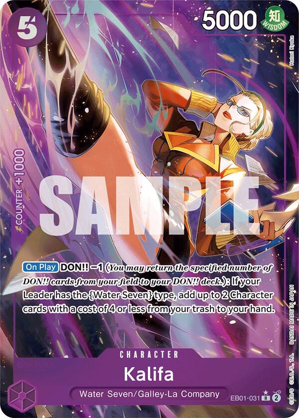 Kalifa (Alternate Art) - One Piece Card Game