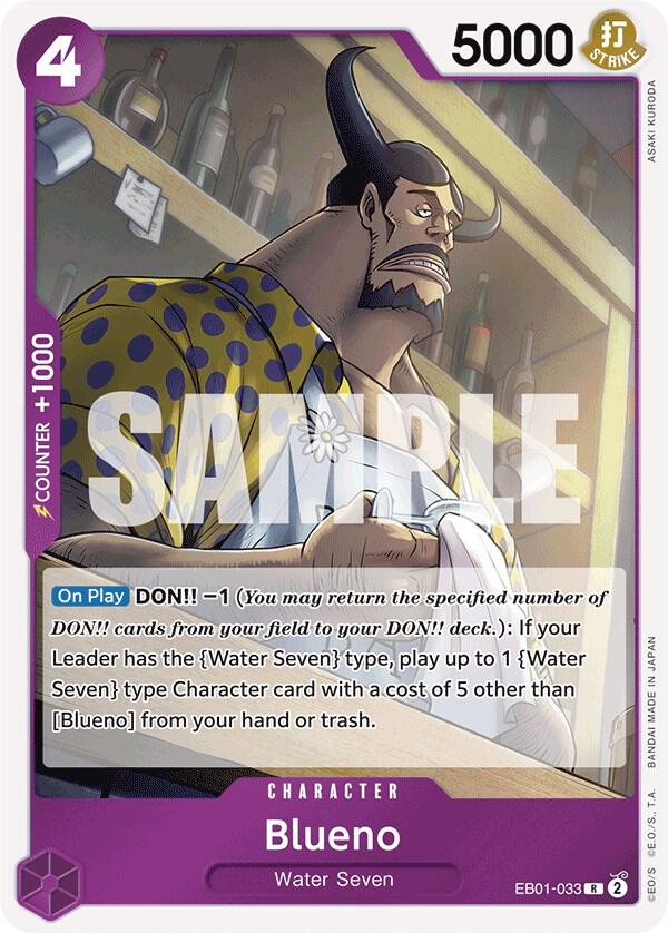 Blueno (033) - One Piece Card Game