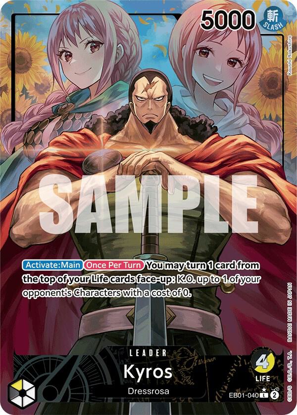 Kyros (Alternate Art) - One Piece Card Game