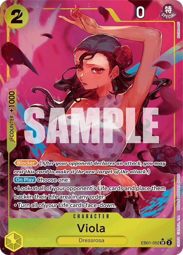 Viola (Alternate Art) - One Piece Card Game