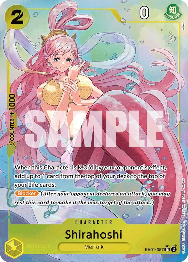 Shirahoshi (Alternate Art) - One Piece Card Game