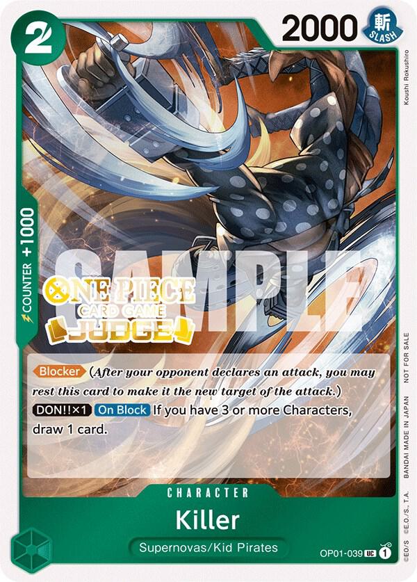 Killer (Judge Pack Vol. 3) - One Piece Card Game