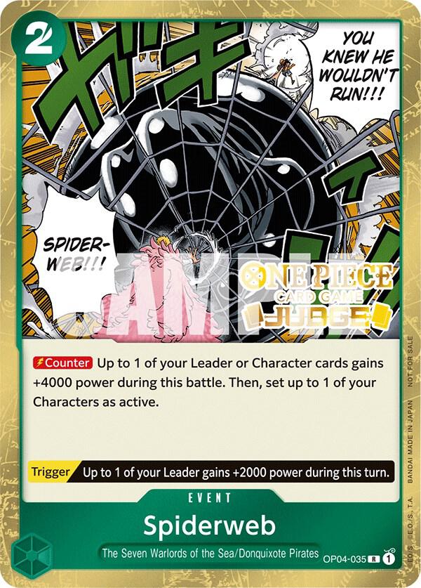 Spiderweb (Judge Pack Vol. 3) - One Piece Card Game