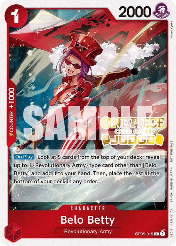 Belo Betty (Judge Pack Vol. 3) - One Piece Card Game