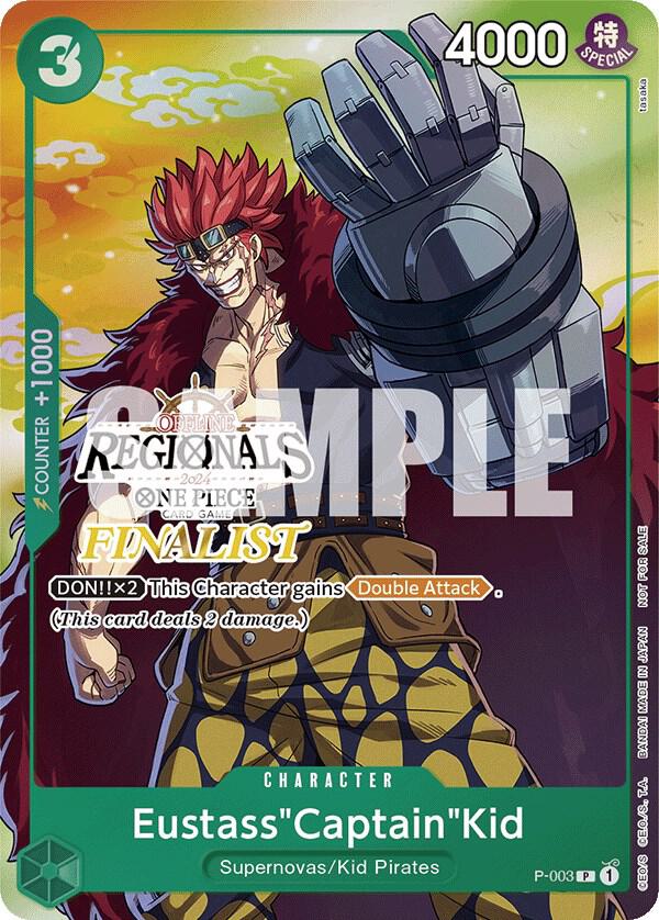 Eustass"Captain"Kid (Offline Regional 2024 Vol. 2) [Finalist] - One Piece Card Game