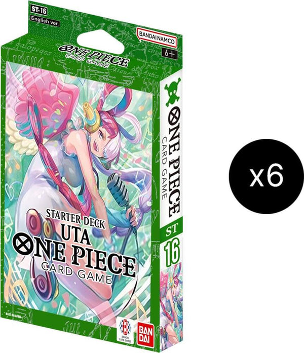 Starter Deck 16: GREEN Uta Display - One Piece Card Game