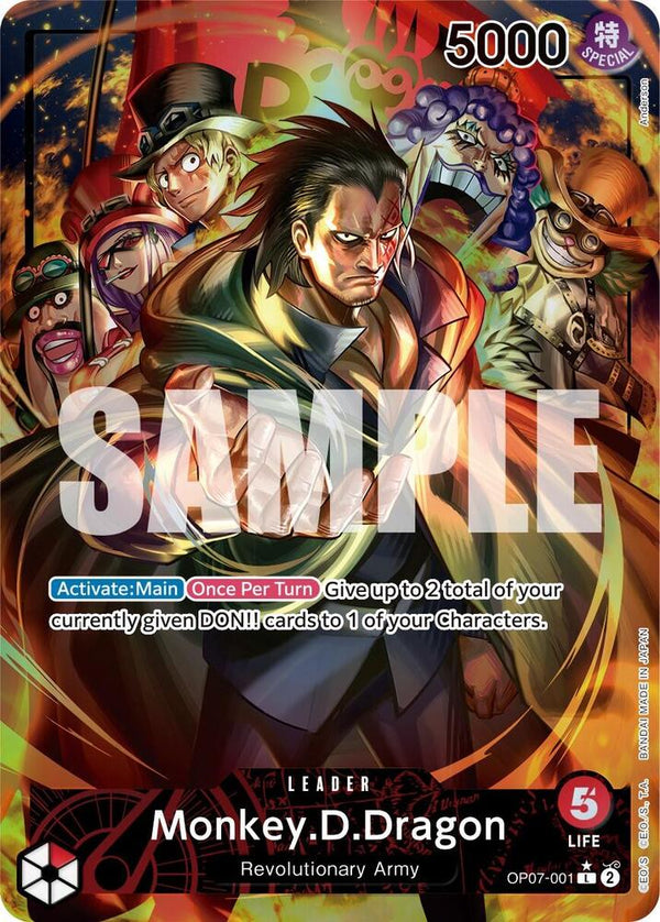 Monkey.D.Dragon (001) (Parallel) - One Piece Card Game