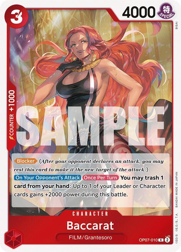 Baccarat - One Piece Card Game