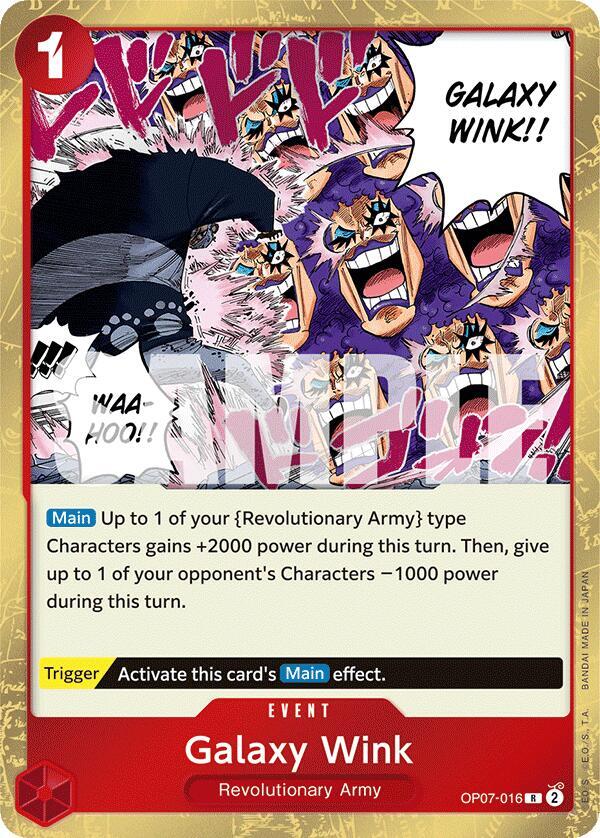 Galaxy Wink - One Piece Card Game