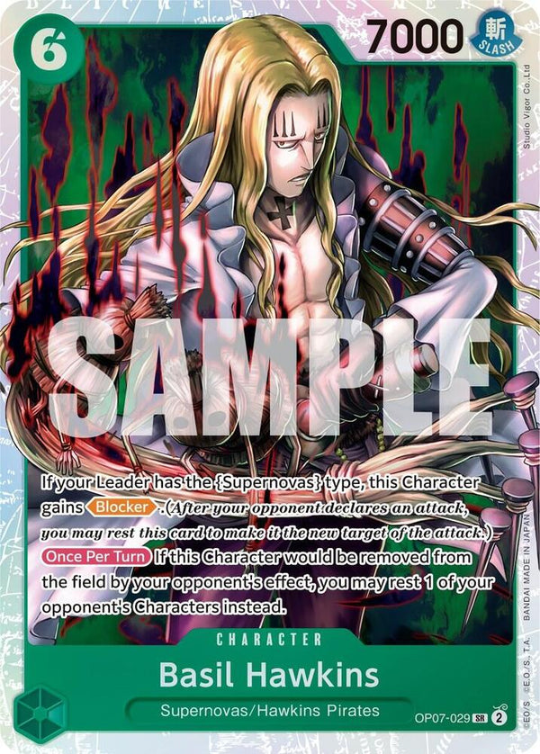 Basil Hawkins - One Piece Card Game