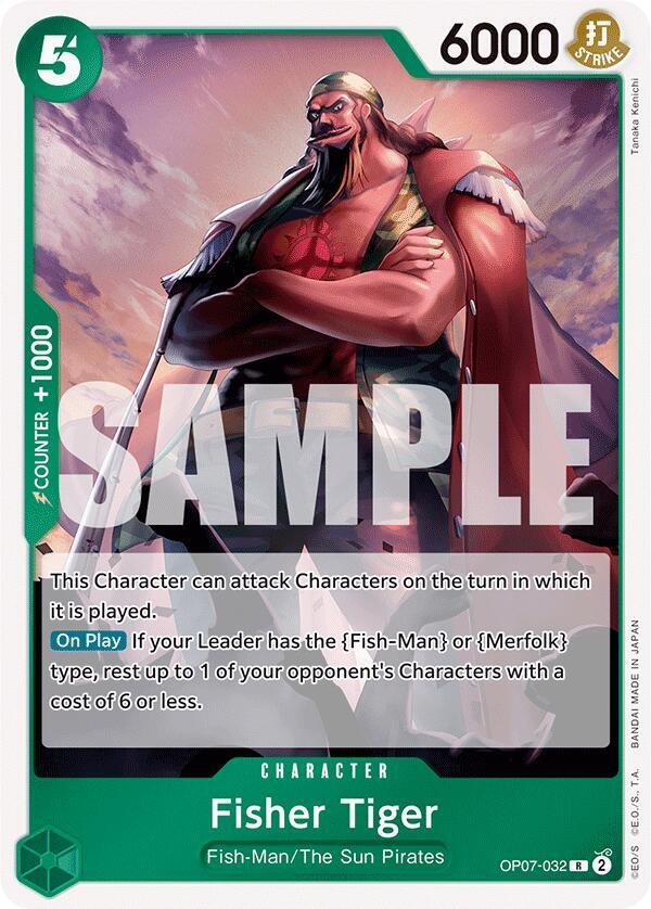 Fisher Tiger - One Piece Card Game