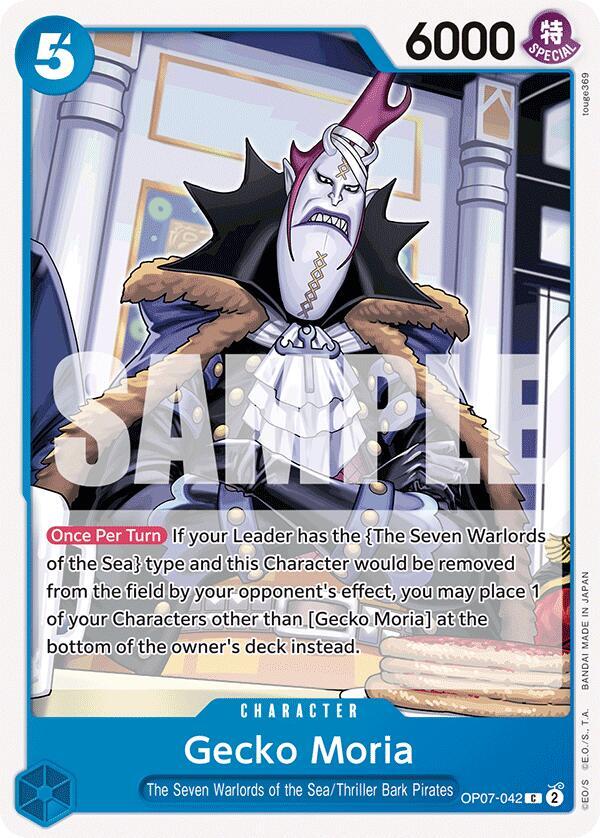 Gecko Moria (042) - One Piece Card Game