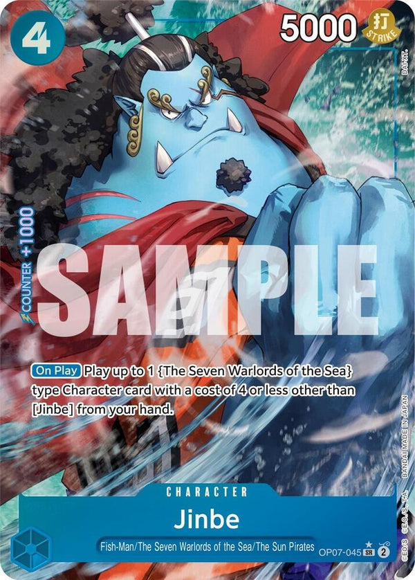 Jinbe (045) (Parallel) - One Piece Card Game