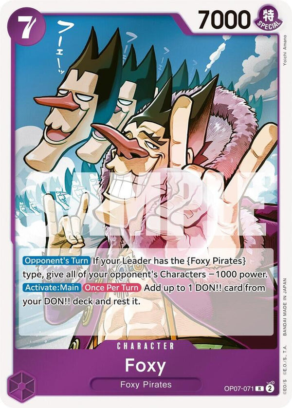 Foxy (071) - One Piece Card Game