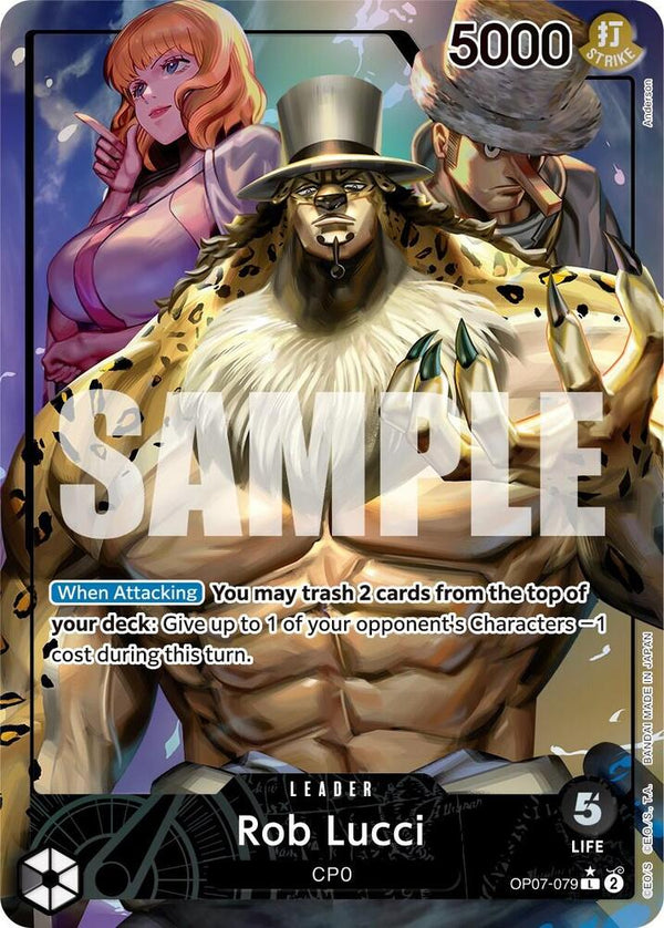 Rob Lucci (079) (Parallel) - One Piece Card Game