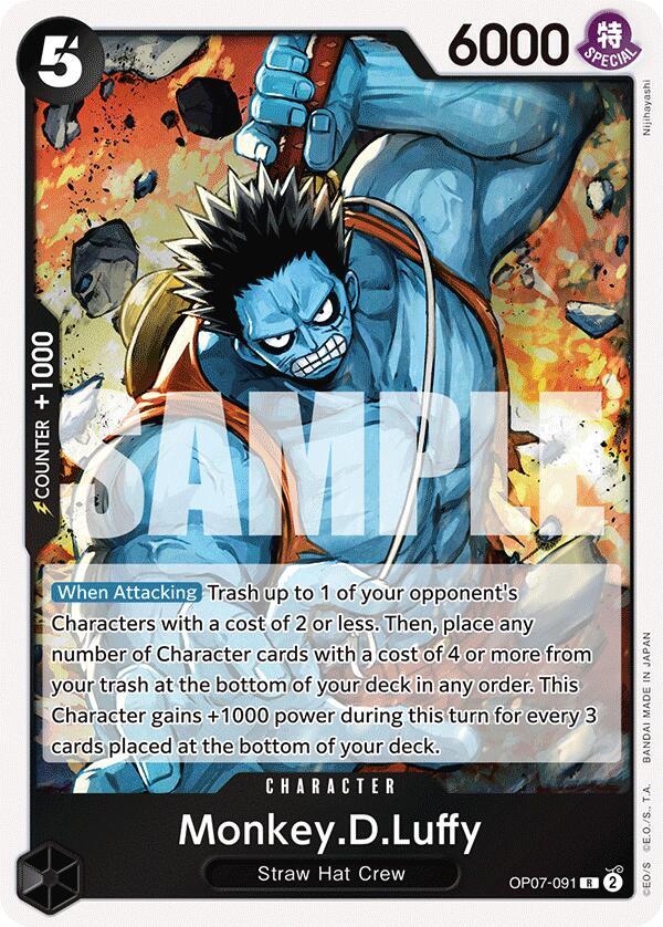 Monkey.D.Luffy (091) - One Piece Card Game