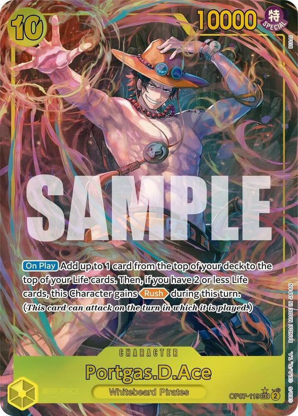 Portgas.D.Ace (119) (Parallel) - One Piece Card Game