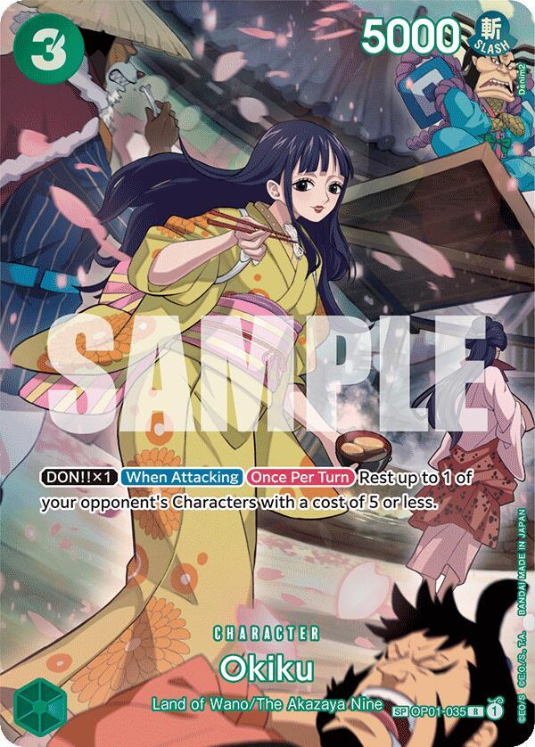 Okiku (SP) - One Piece Card Game