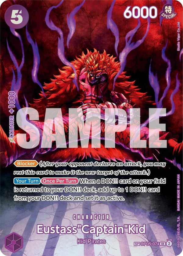 Eustass"Captain"Kid (SP) - One Piece Card Game