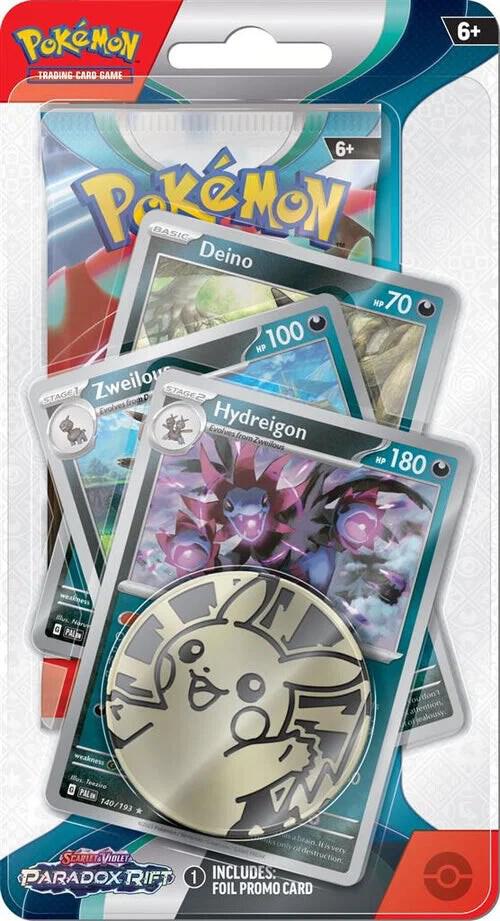 Paradox Rift Premium Checklane Blister [Hydreigon] - Pokémon