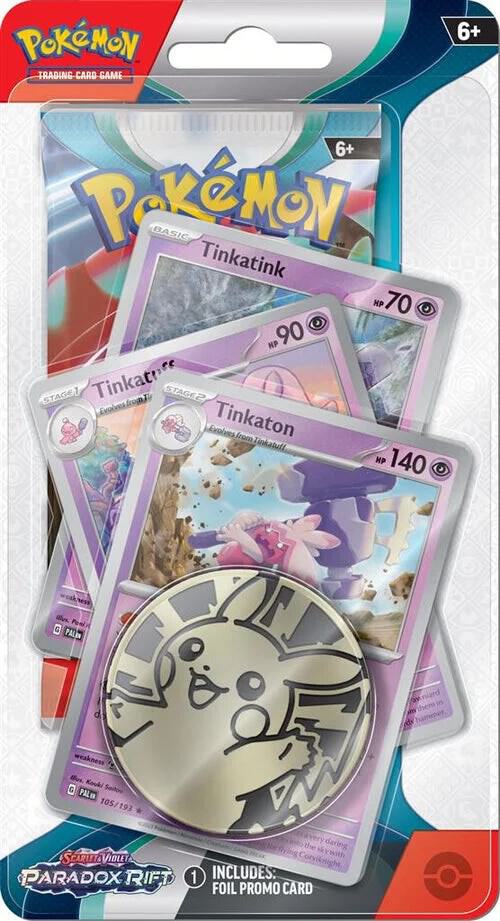 Paradox Rift Premium Checklane Blister [Tinkaton] - Pokémon