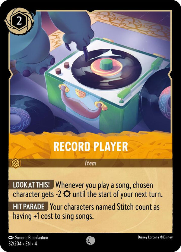 Record Player - Disney Lorcana