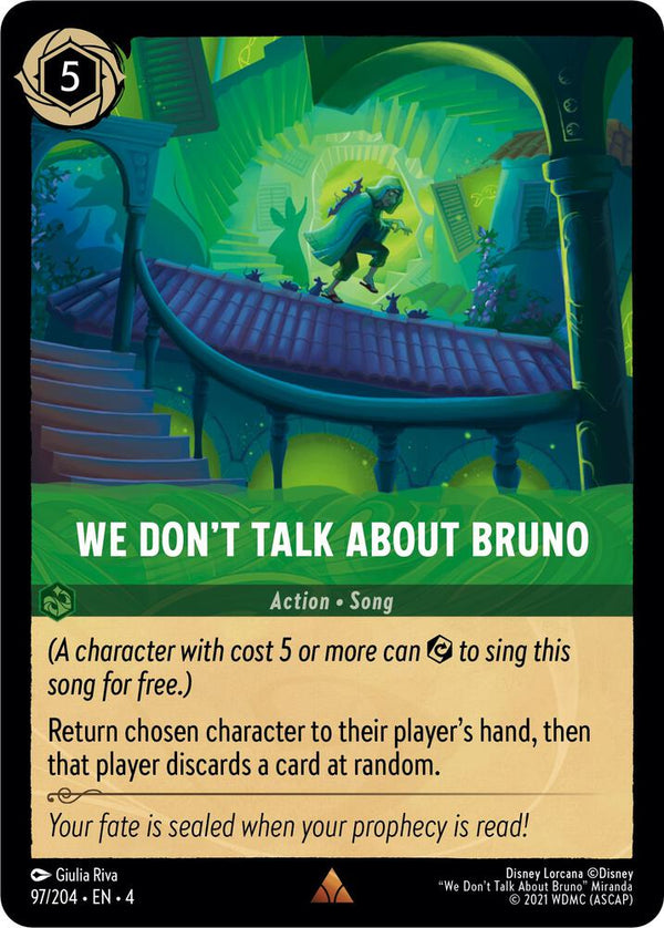 We Don't Talk About Bruno - Disney Lorcana