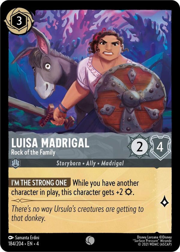 Luisa Madrigal - Rock of the Family - Disney Lorcana
