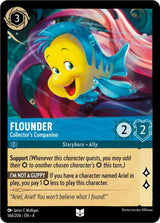 Flounder - Collector's Companion - Disney Lorcana