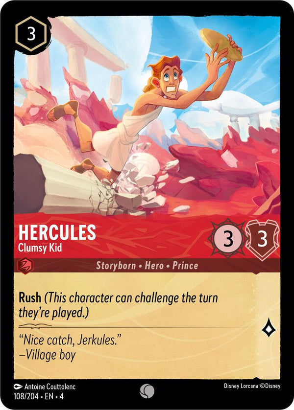 Hercules - Clumsy Kid - Disney Lorcana