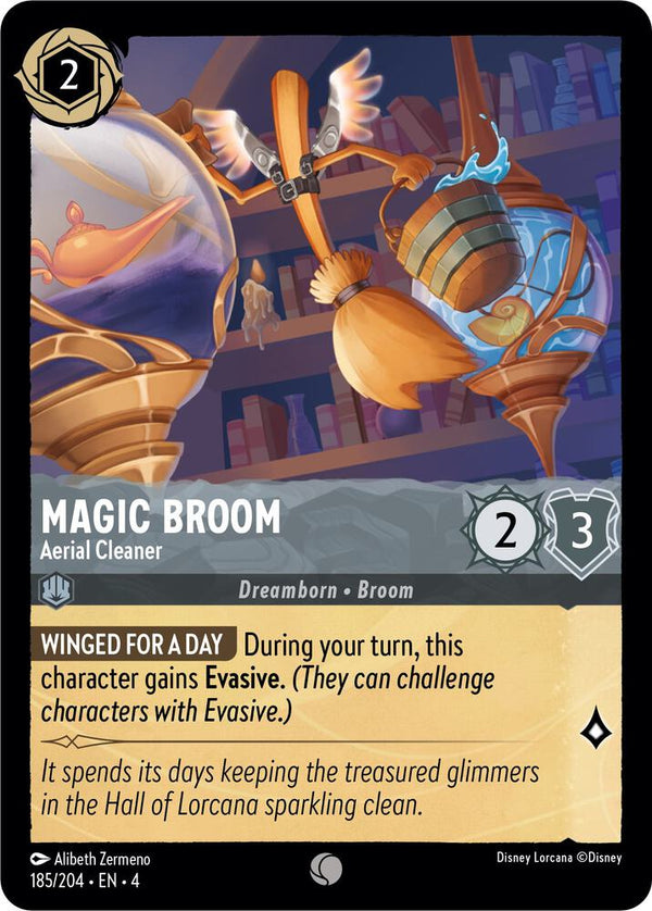 Magic Broom - Aerial Cleaner - Disney Lorcana