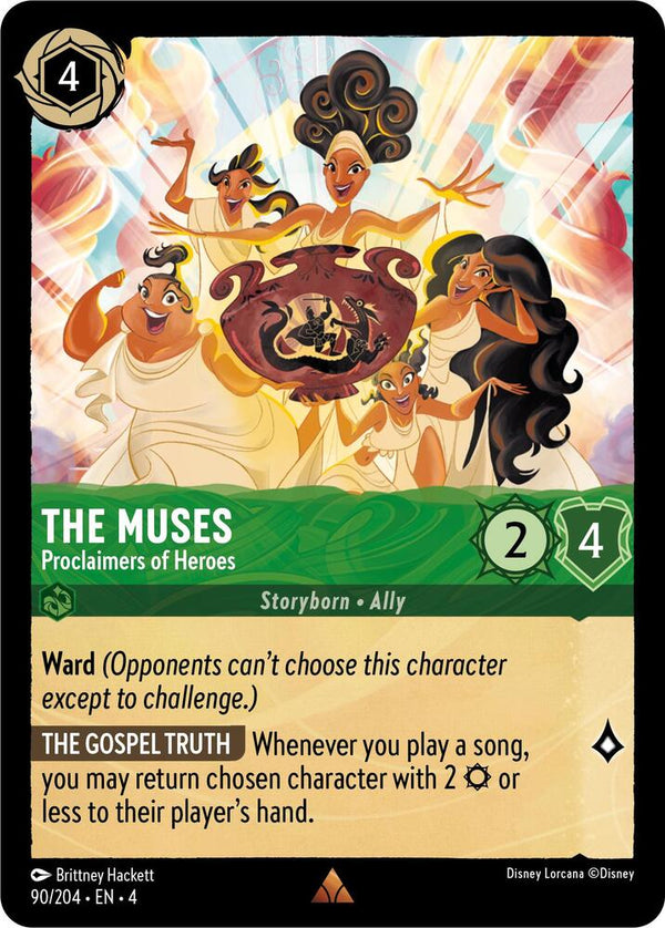 The Muses - Proclaimers of Heroes - Disney Lorcana