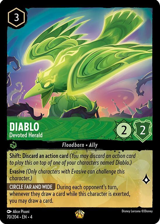 Diablo - Devoted Herald - Disney Lorcana