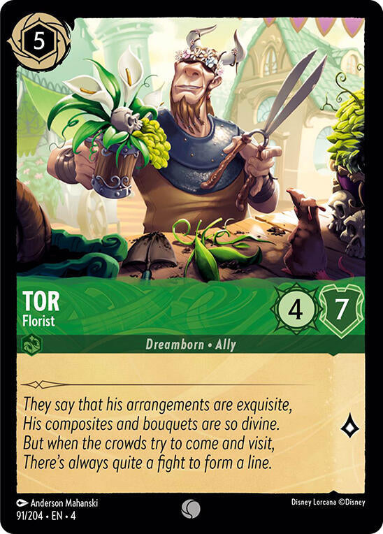 Tor - Florist - Disney Lorcana