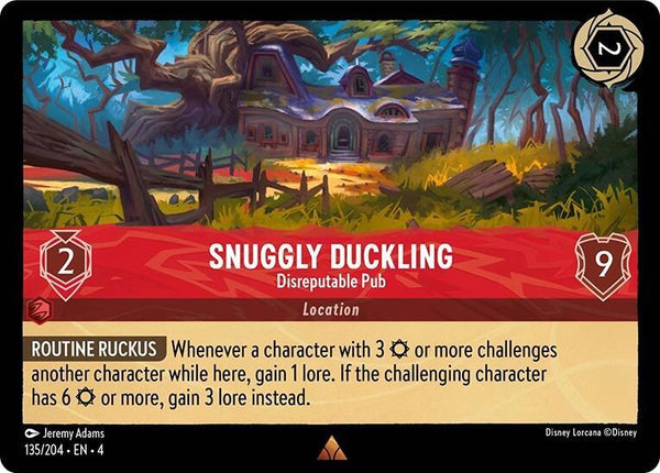 Snuggly Duckling - Disreputable Pub - Disney Lorcana