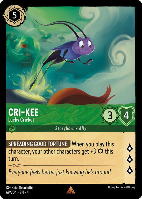 Cri-Kee - Lucky Cricket - Disney Lorcana
