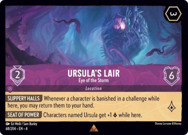 Ursula's Lair - Eye of the Storm - Disney Lorcana