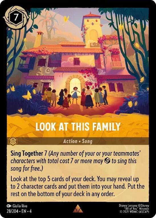 Look at This Family - Disney Lorcana