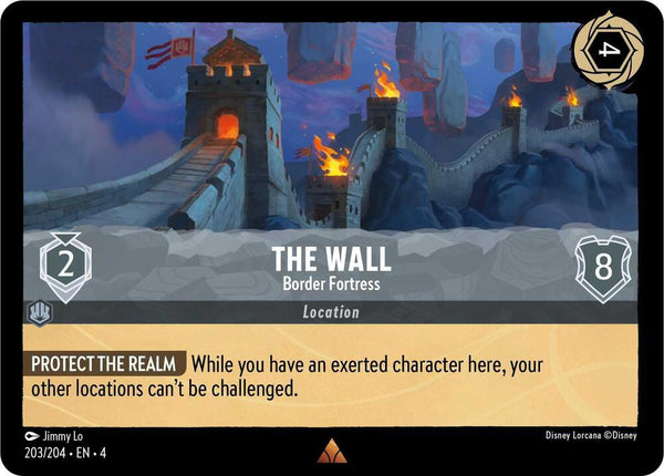 The Wall - Border Fortress - Disney Lorcana