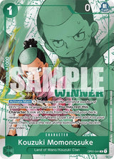 Kouzuki Momonosuke (Winner Pack Vol. 7) - One Piece Card Game
