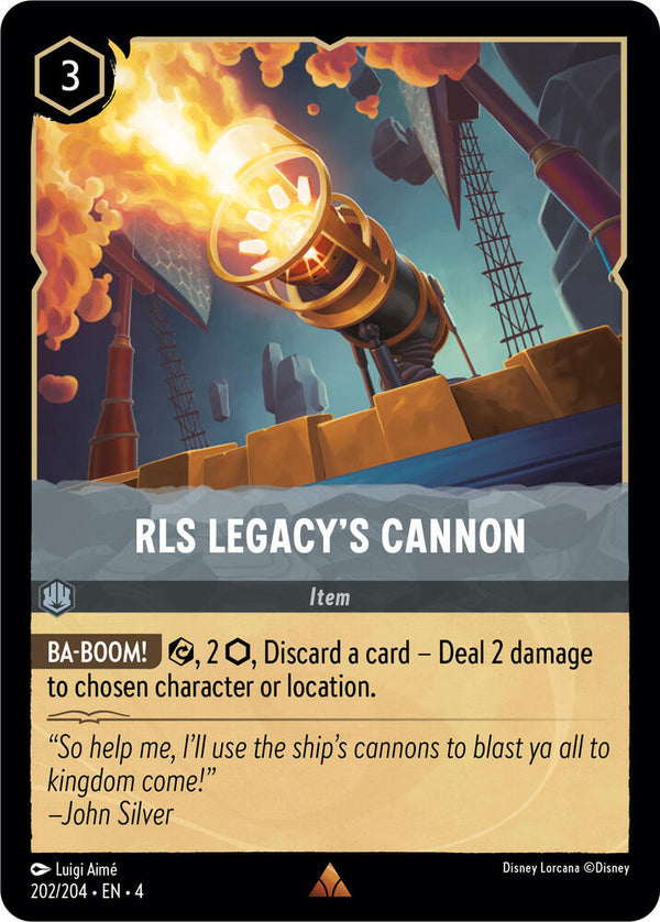 RLS Legacy's Cannon - Disney Lorcana