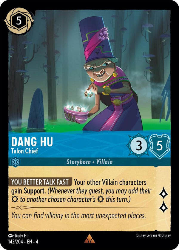 Dang Hu - Talon Chief - Disney Lorcana