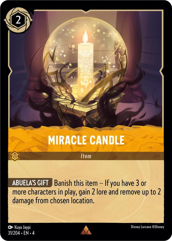 Miracle Candle - Disney Lorcana
