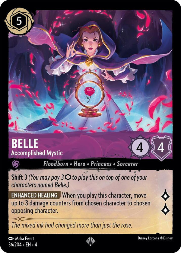 Belle - Accomplished Mystic - Disney Lorcana