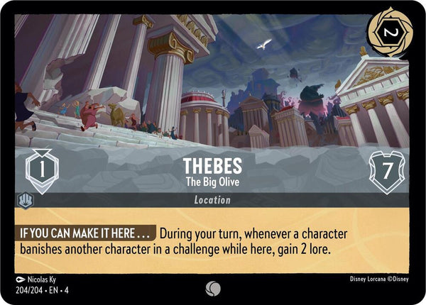 Thebes - The Big Olive - Disney Lorcana