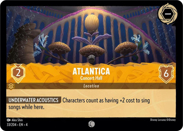 Atlantica - Concert Hall - Disney Lorcana