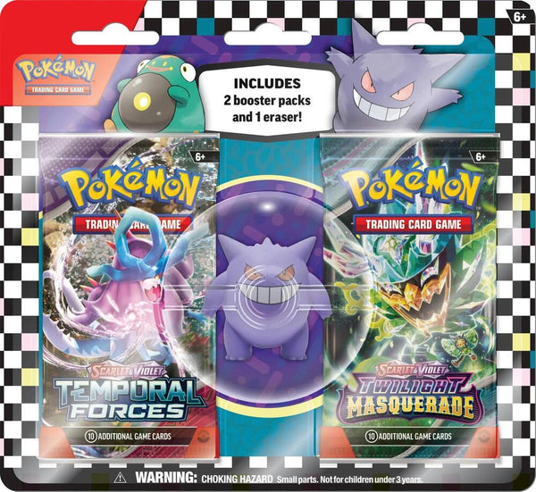 Pokemon TCG: Back to School Eraser Blister 2024 [Gengar] - Pokémon