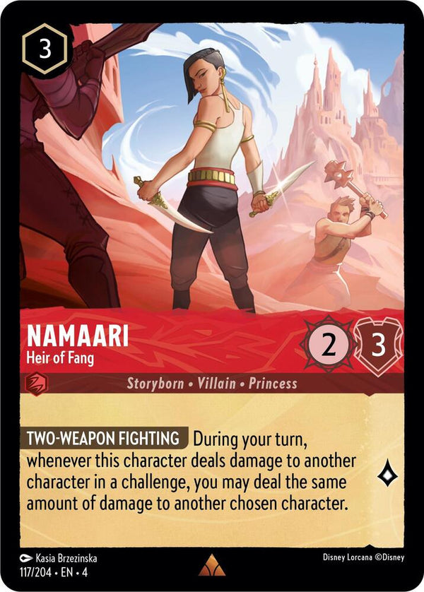 Namaari - Heir of Fang - Disney Lorcana