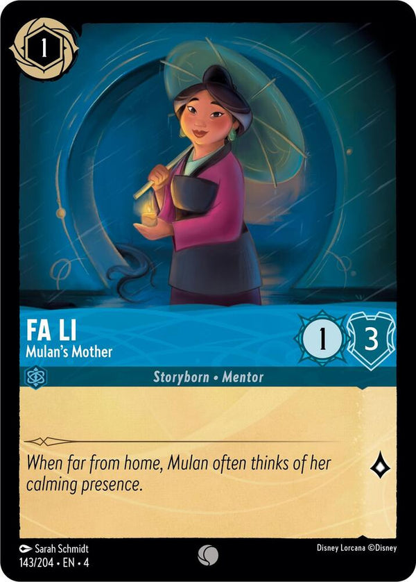 Fa Li - Mulan's Mother - Disney Lorcana